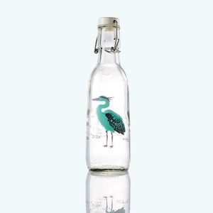 Love Bottle Reusable Glass Water Bottle
